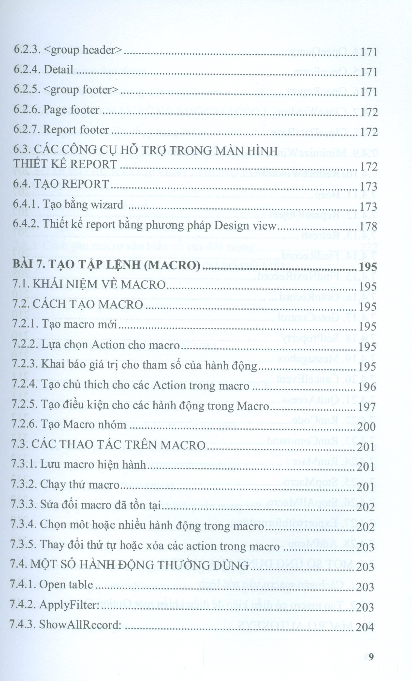 Hướng Dẫn Lập Trình Quản Lý Với Microsoft Access