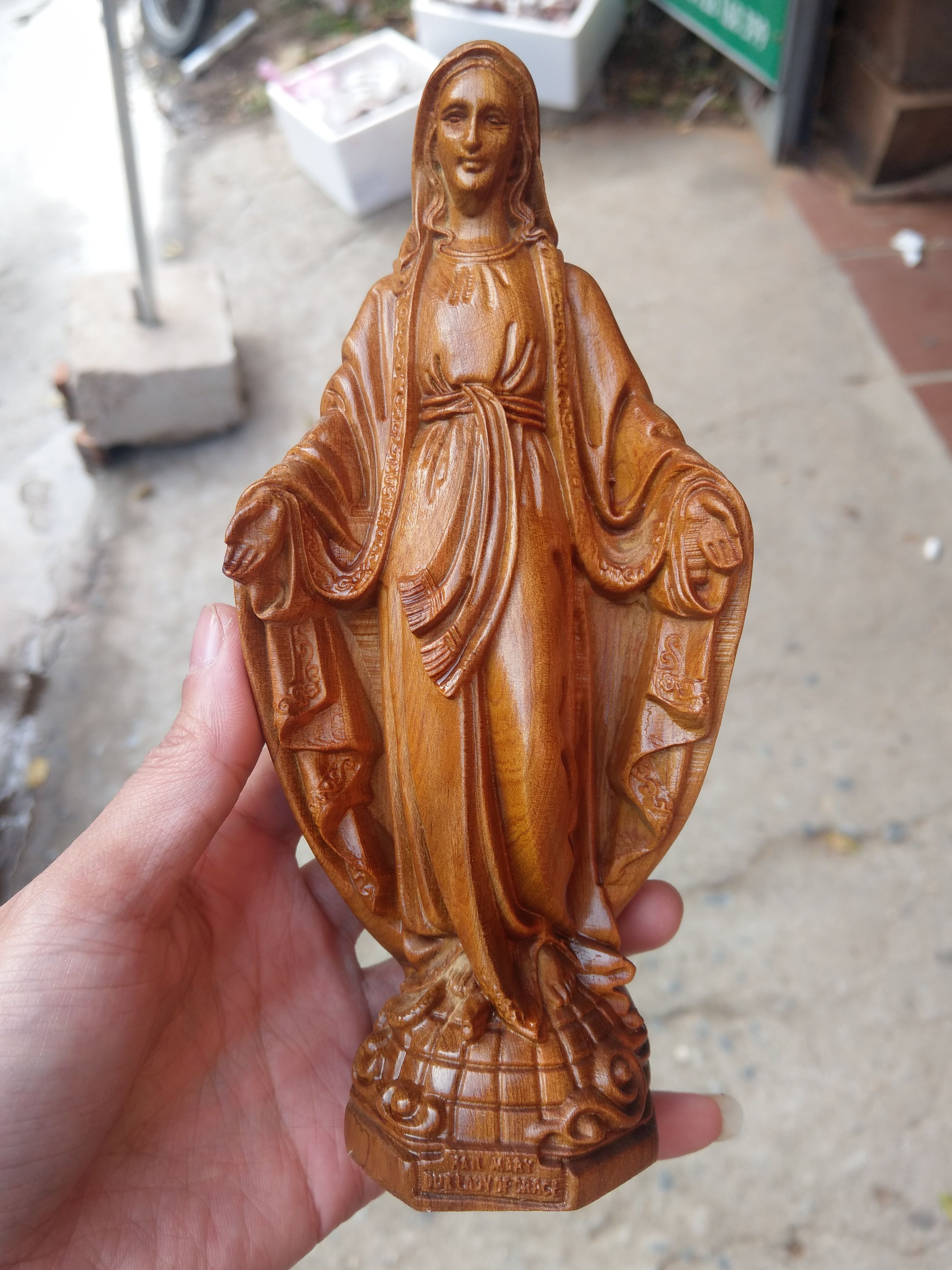 Tượng Đức Mẹ Maria - Cao 12cm