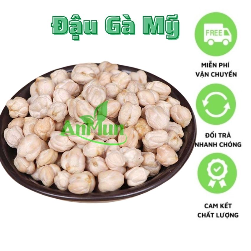500gr Đậu Gà Hữu Cơ Không Biến Đổi Gen - AnMun