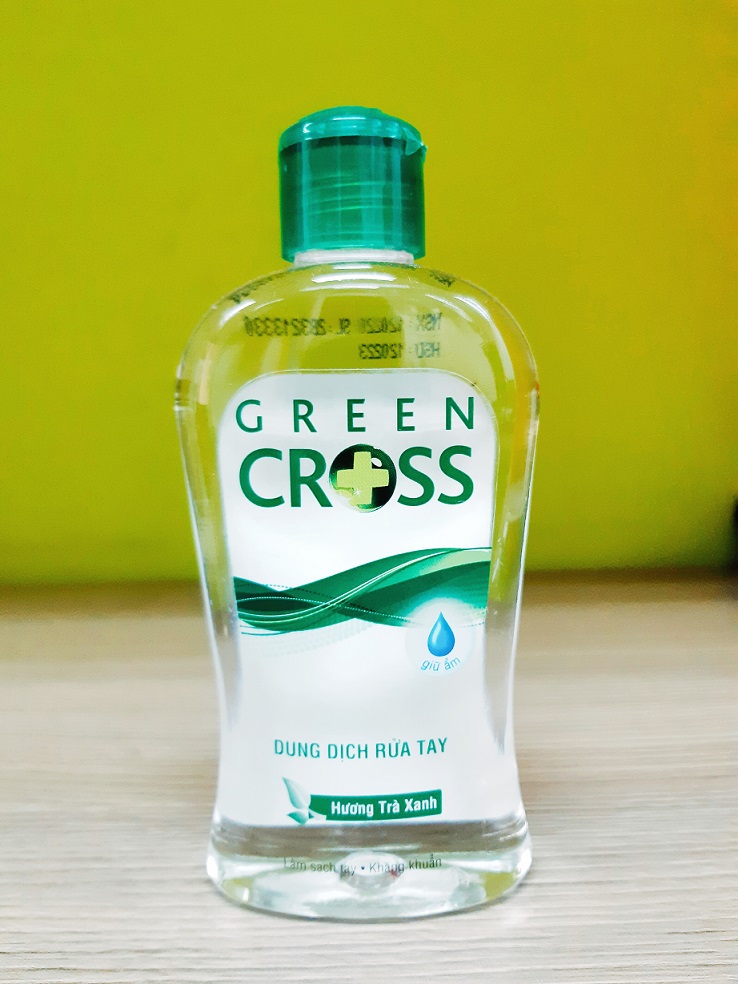 Nước rửa tay khô Green Cross 250ml