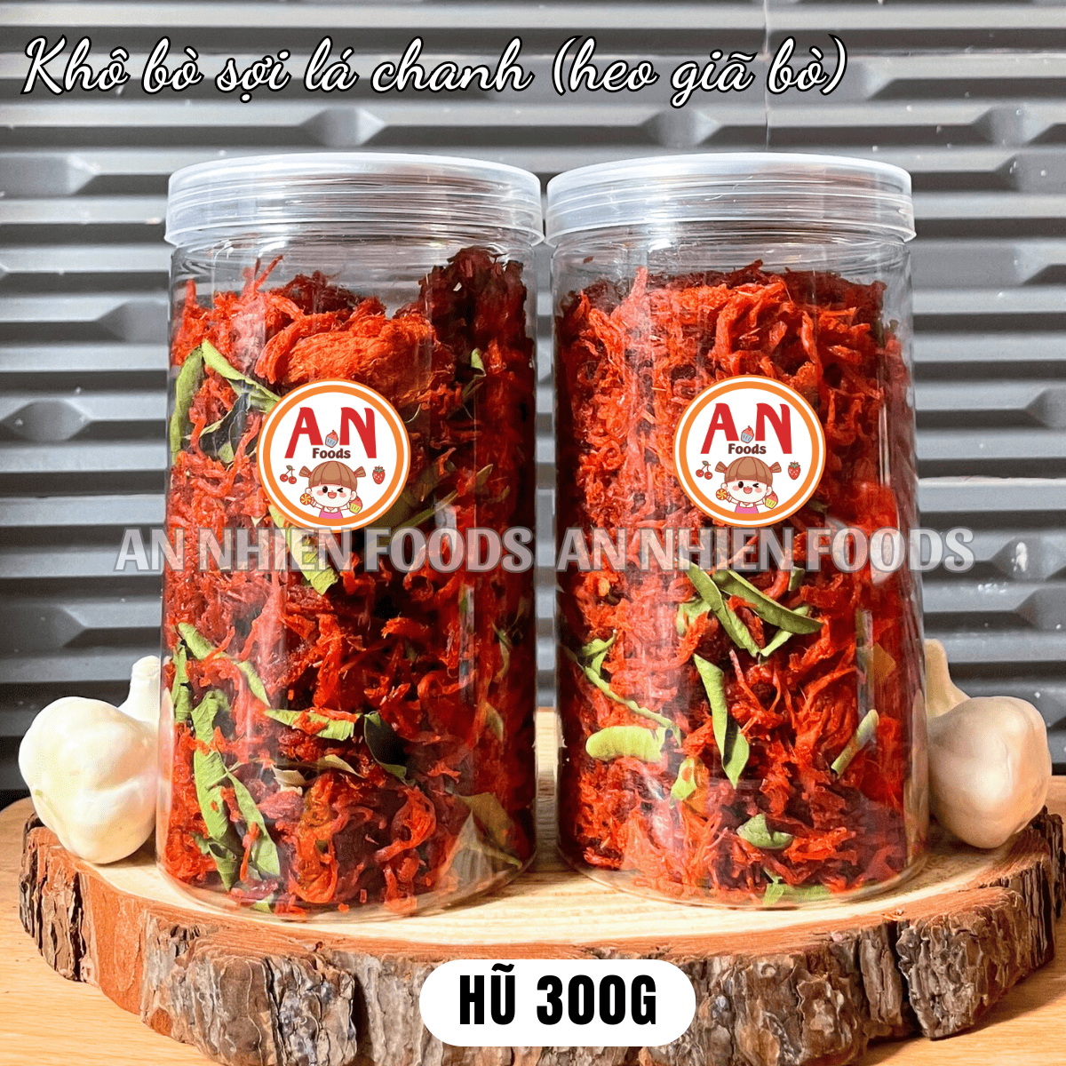 Khô bò sợi lá chanh (heo giã bò)