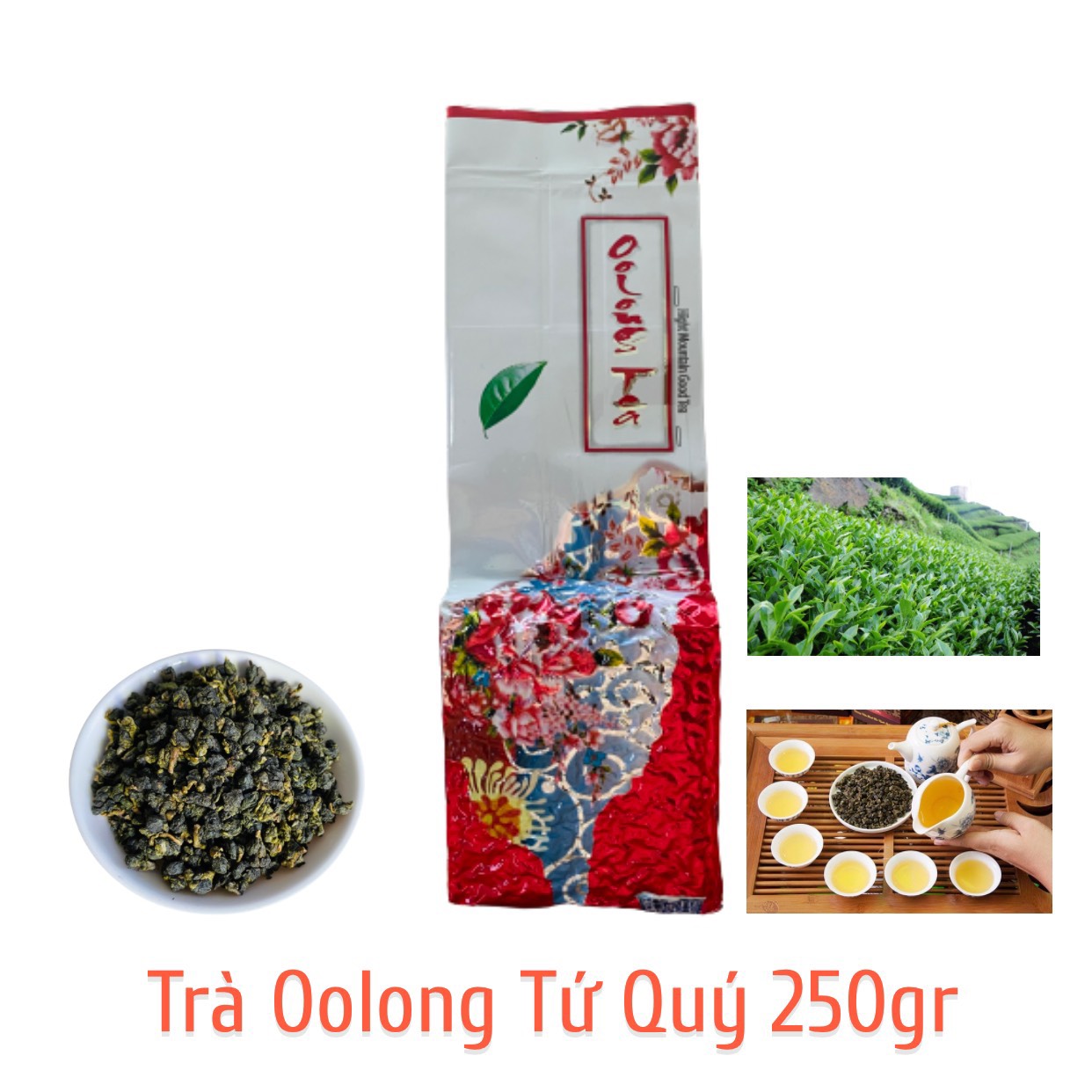 Trà Oolong (Ô long) Tứ Quý 250gr