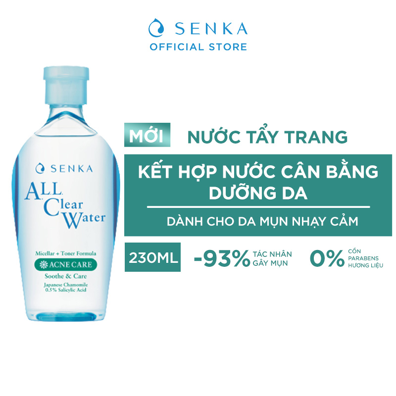 Bộ đôi làm sạch chuyên sâu Senka