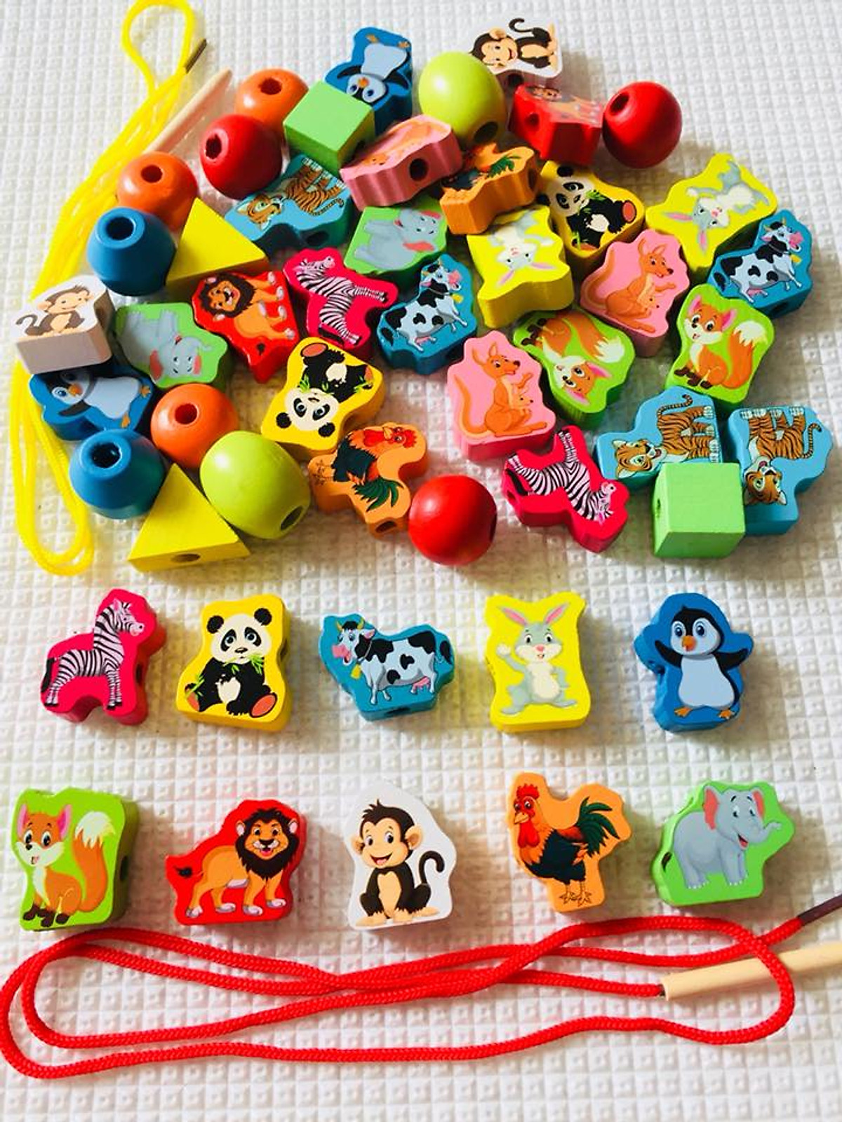 Xâu hạt hình trái tim