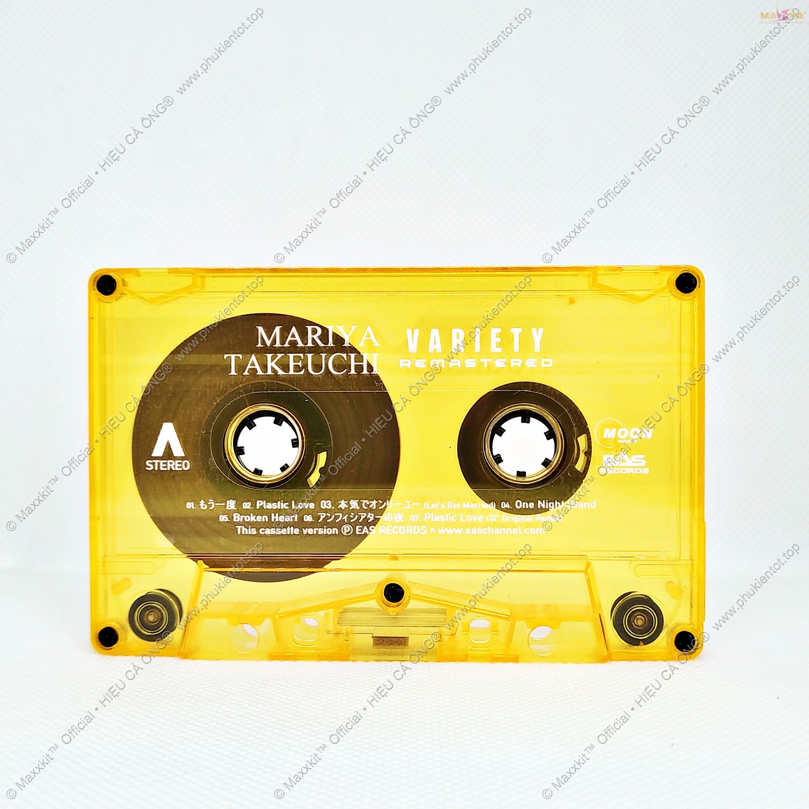 Băng cassette nhạc VARIETY - MARIYA TAKEUCHI (Remastered 30th Anniversary Edition) - EAS Records