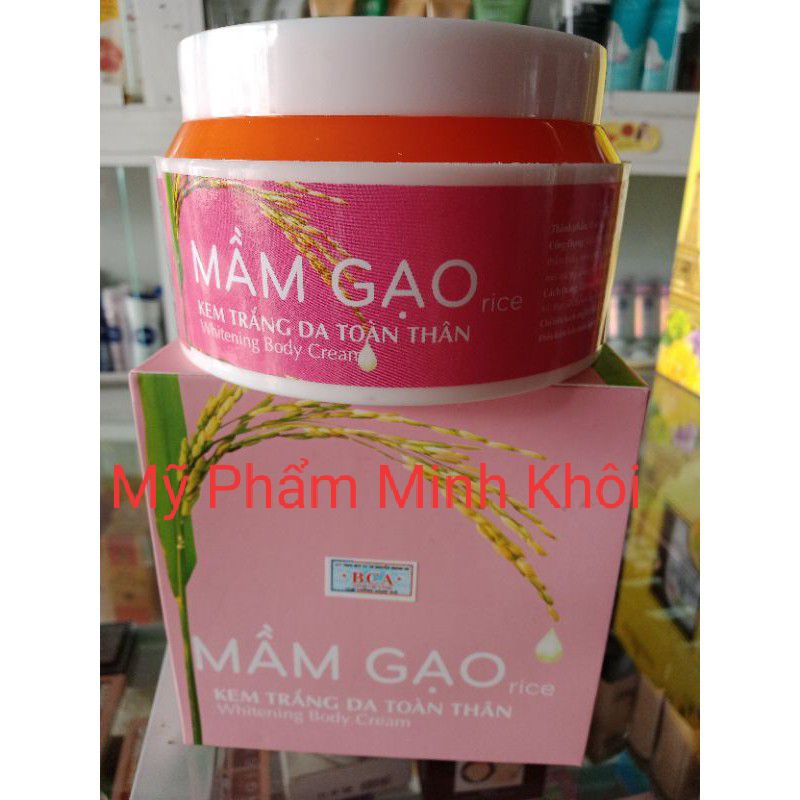 Kem Trắng da toàn thân Mầm Gạo Linh Chi Vàng
