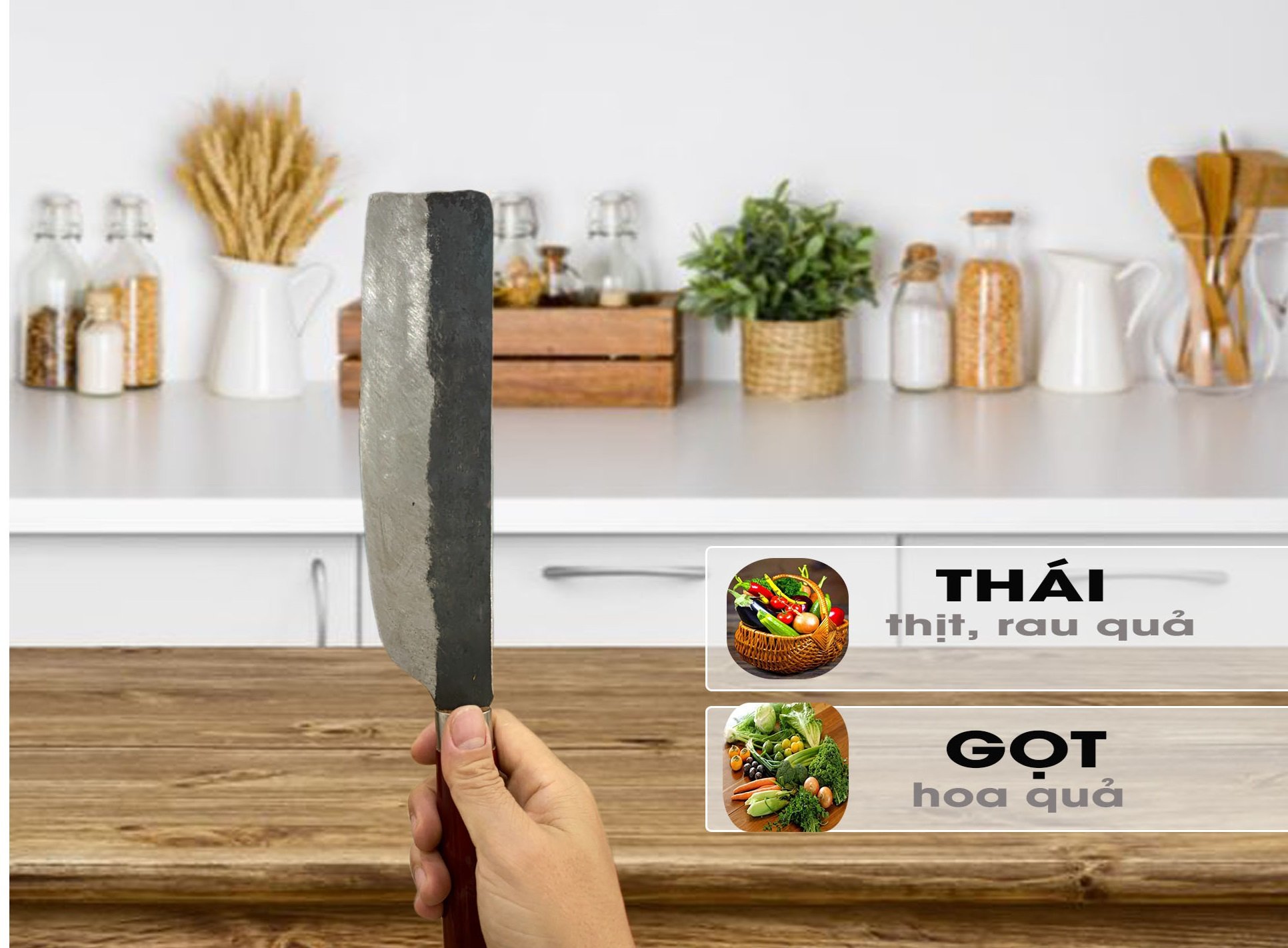 Dao thái thịt, gọt hoa quả Đa sỹ