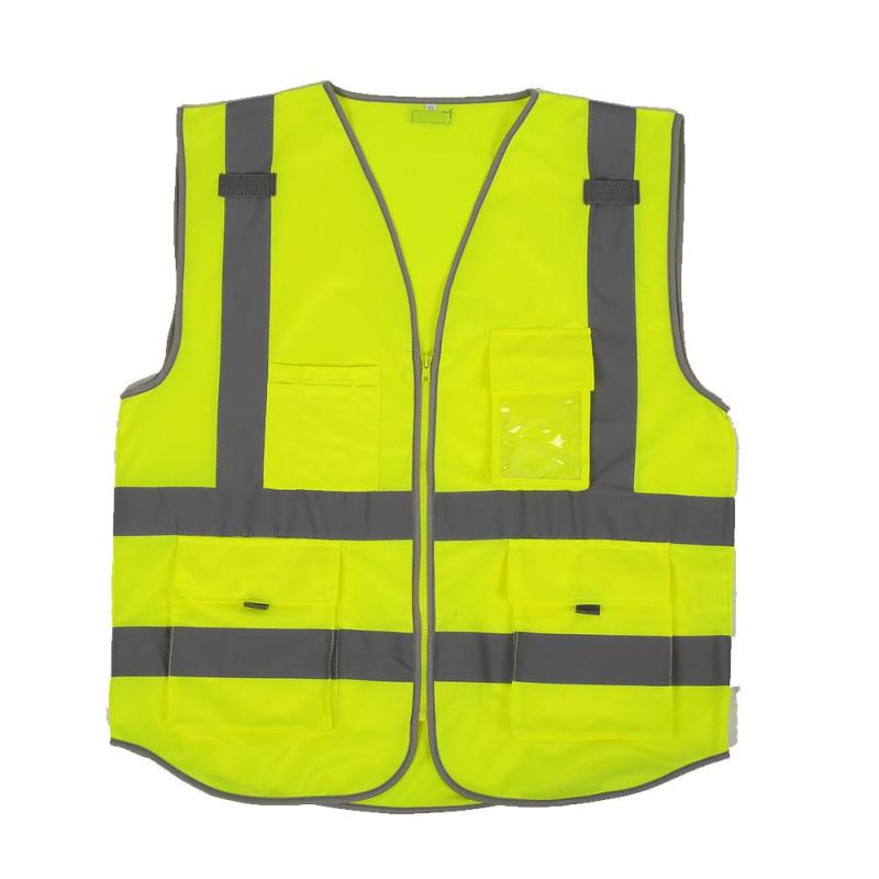 High Visibility Reflective Vest Clothes Cycling Outdoor Reflective Waistcoat XXL