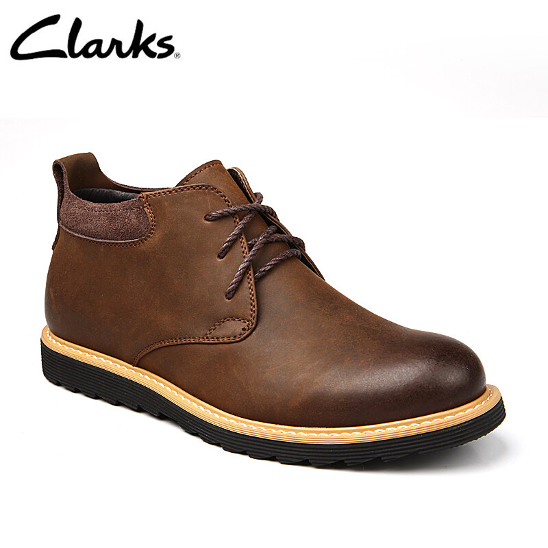 Giày Bốt Cổ Thấp Da Nam Clarks - Desert Boot 2826