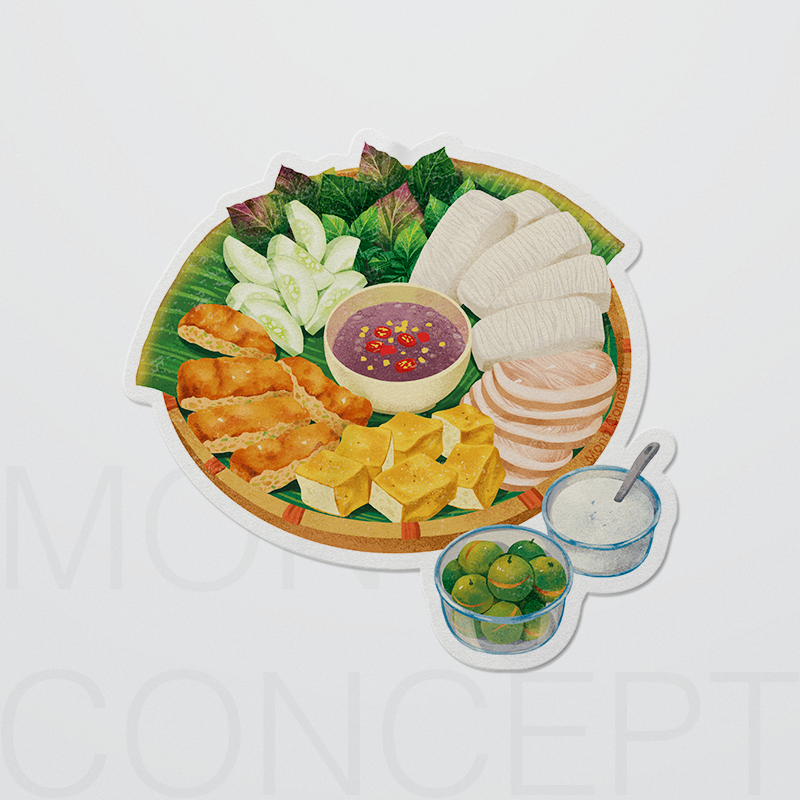Sticker - Món ăn Việt Nam