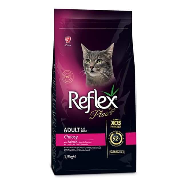 Hạt Reflex Plus cho mèo các loại túi 1,5kg