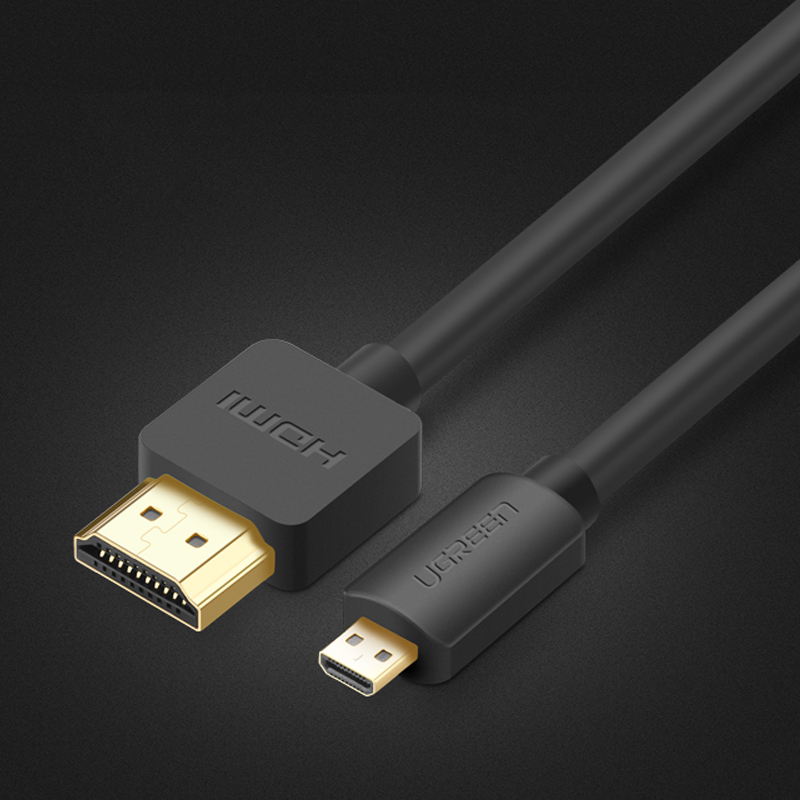 Cáp chuyển Micro HDMI sang HDMI Ugreen 30104 (dài 3M) Chính Hãng