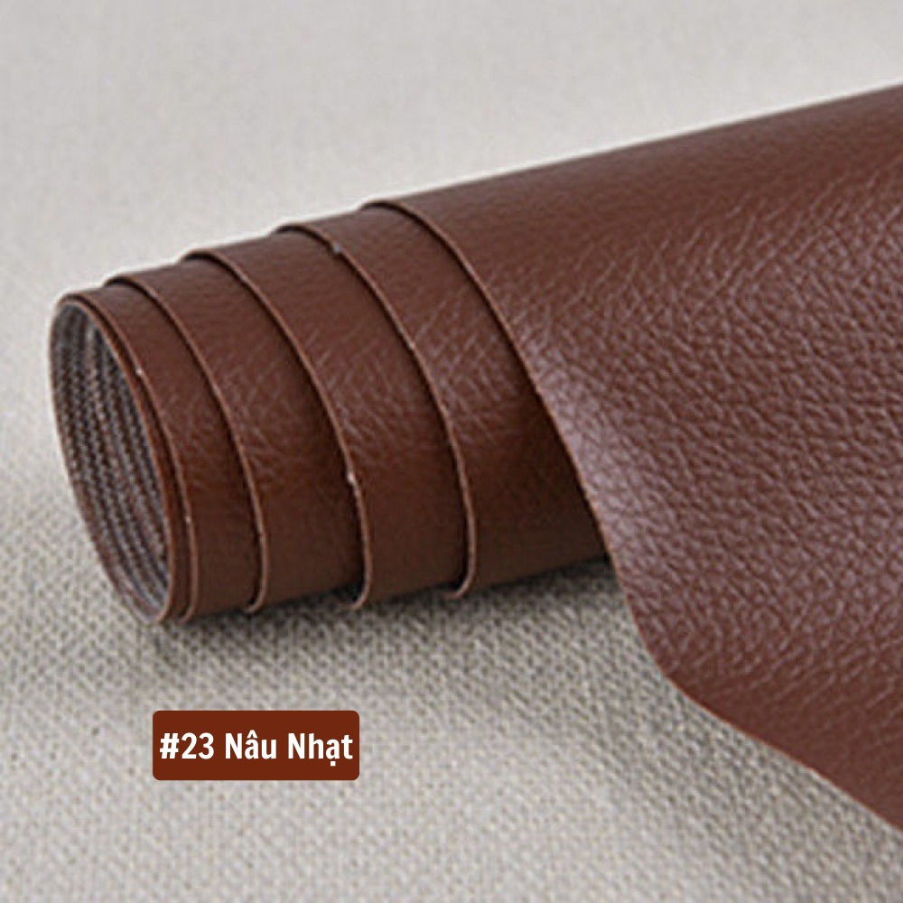 Da dán ghế da PU tự dính sửa ghế sofa cỡ lớn, nội thất, đồ da