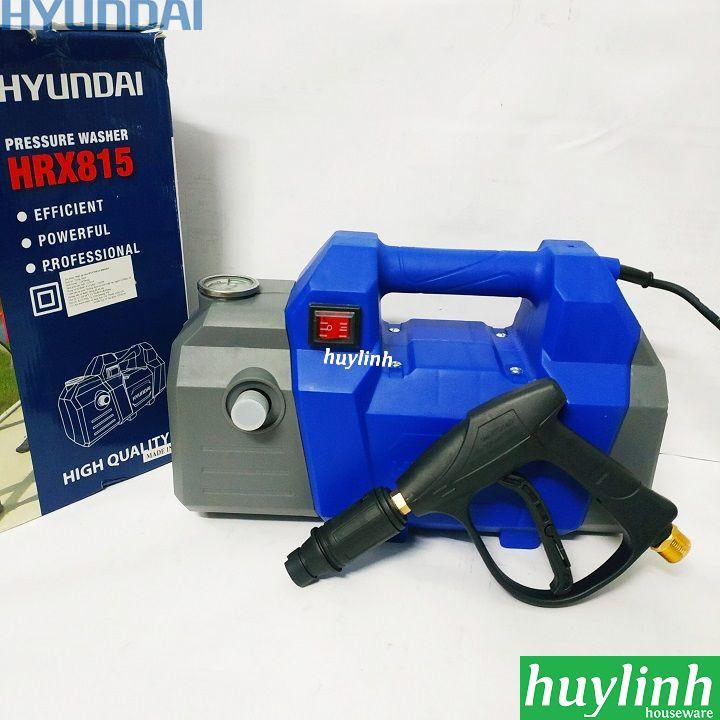 Máy rửa xe cao áp hyundai hrx815 - 120 bar - 1500w - motor cảm ứng từ