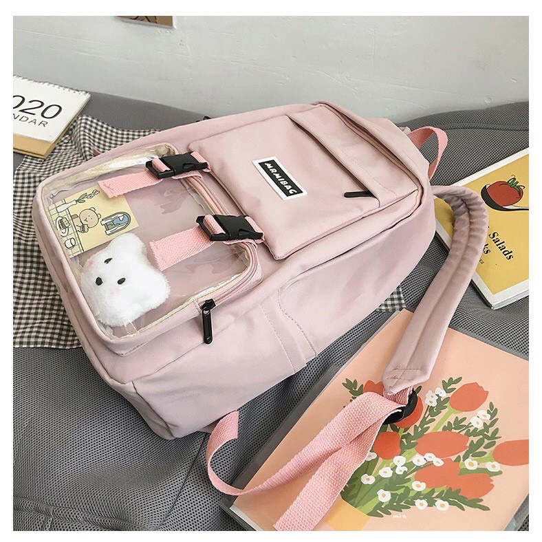 [HCM]balo dù phối túi trong