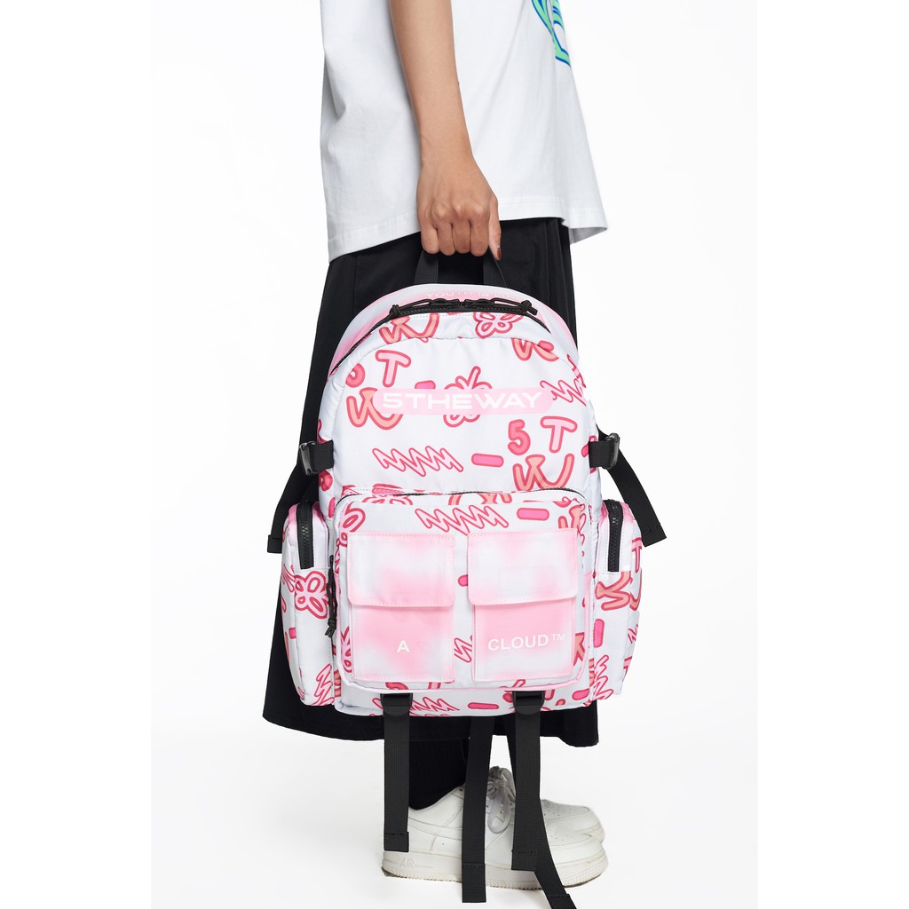 5THEWAY® /teddy bear/ ROCKET BACKPACK™ in PINK aka Balo Hồng