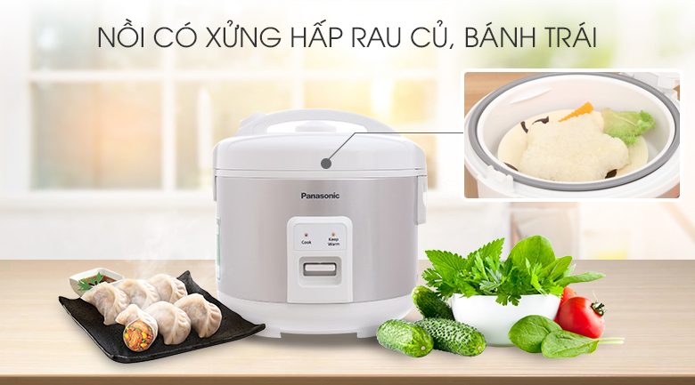 Nồi cơm điện Panasonic 1 lít SR-MVN107 ( Hàng trưng bày )