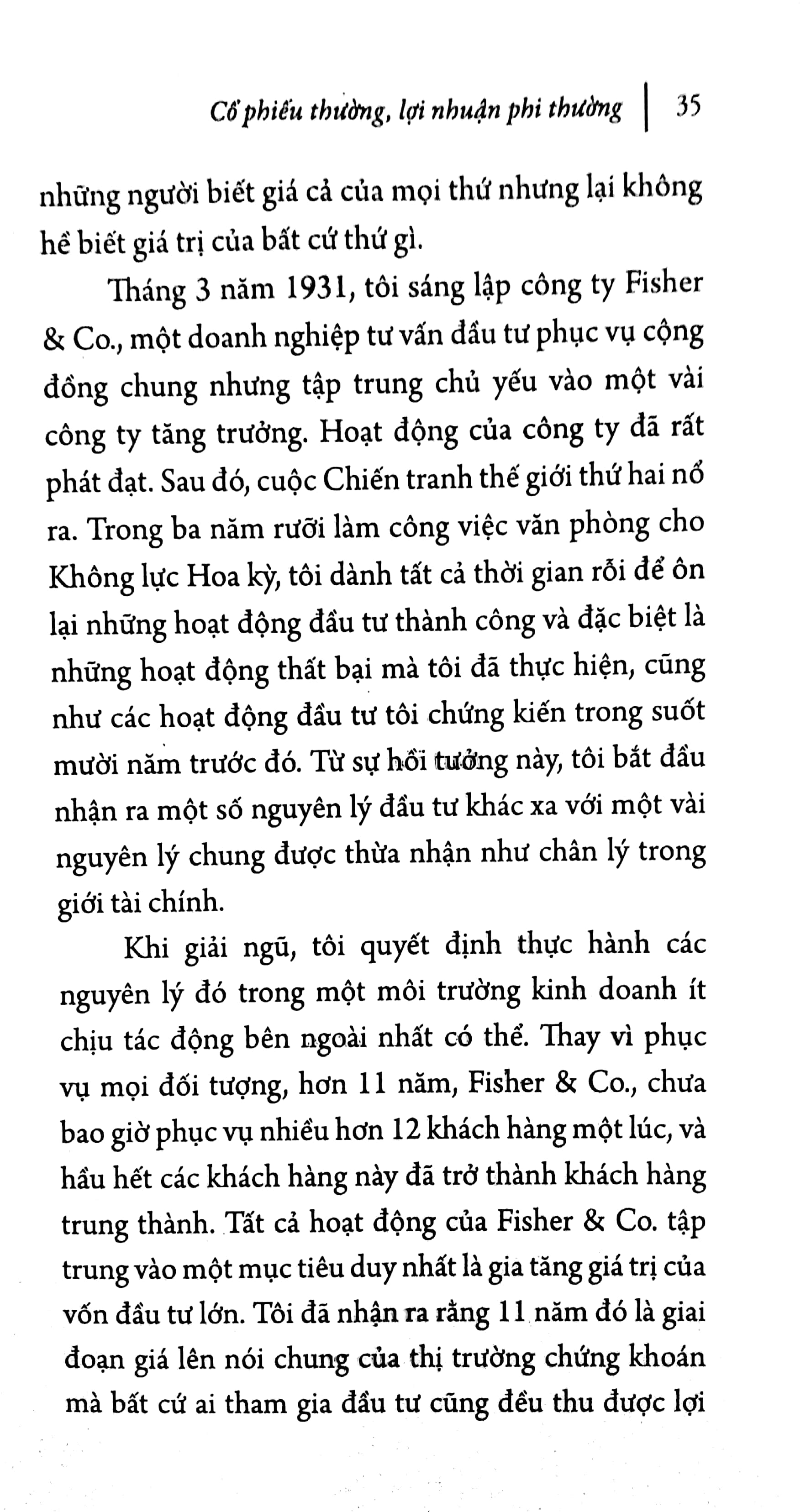 Sách - Cổ Phiếu Thường Lợi Nhuận Phi Thường (Tái Bản)
