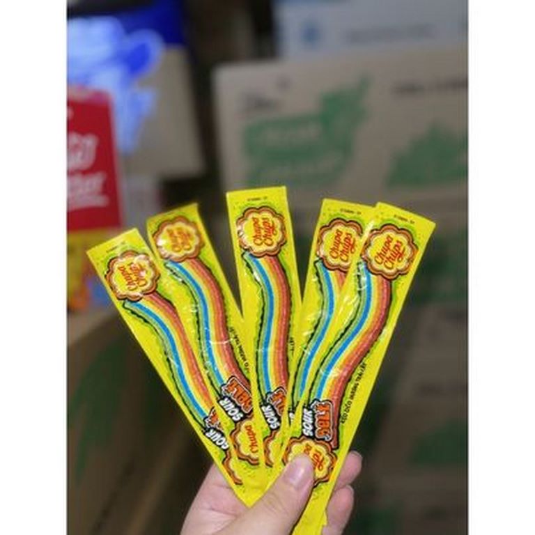 Kẹo dẻo cầu vồng chupa chups 10 thanh