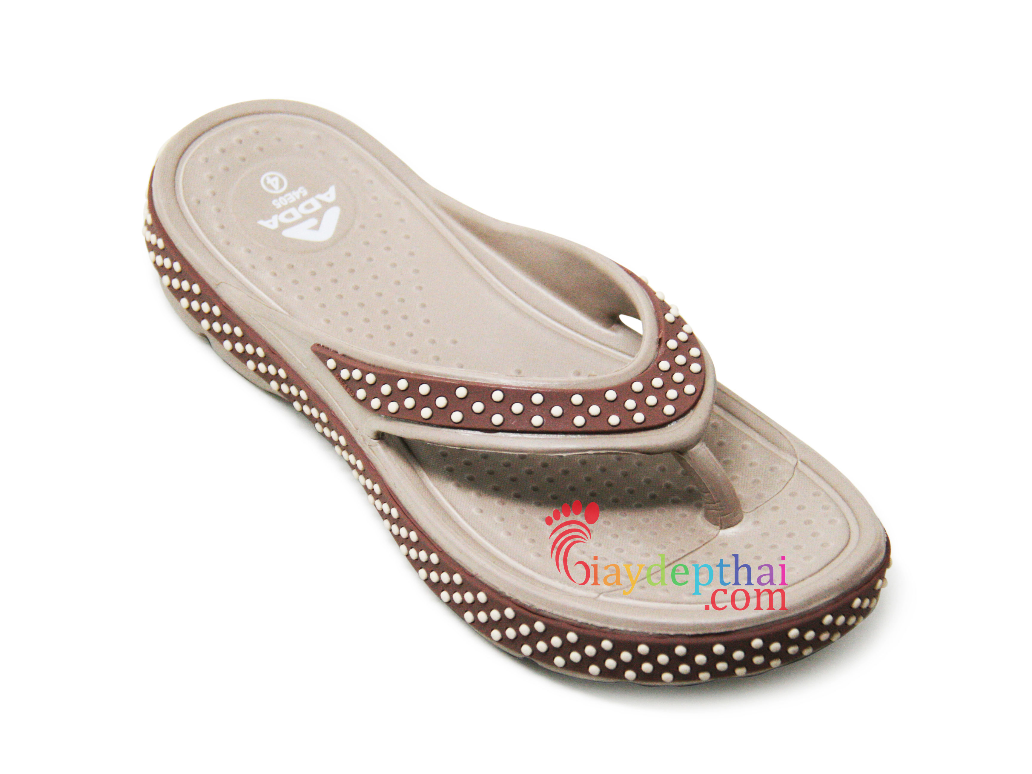 [HCM]Dép Nhựa Đúc Nữ Thái Lan quai kẹp Adda 54E05