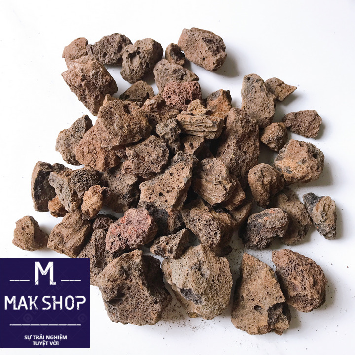 (Vật Liệu Lọc) 1kg Đá Nham Thạch,Vật Liệu Lọc Nước Hồ Cá,Ngôi nhà Lý Tưởng cho Vi Sinh
