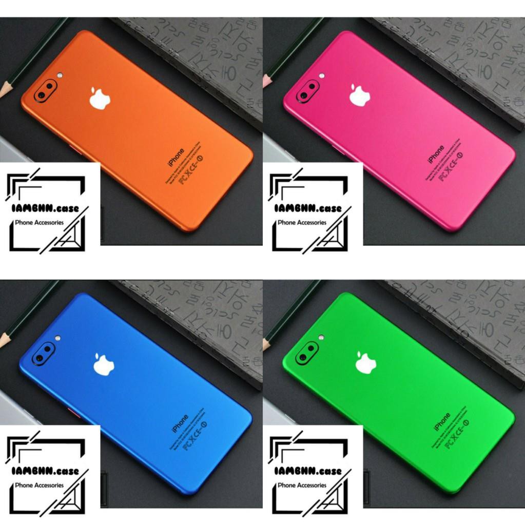 Miếng dán skin oppo a3s giả iphone 7 plus