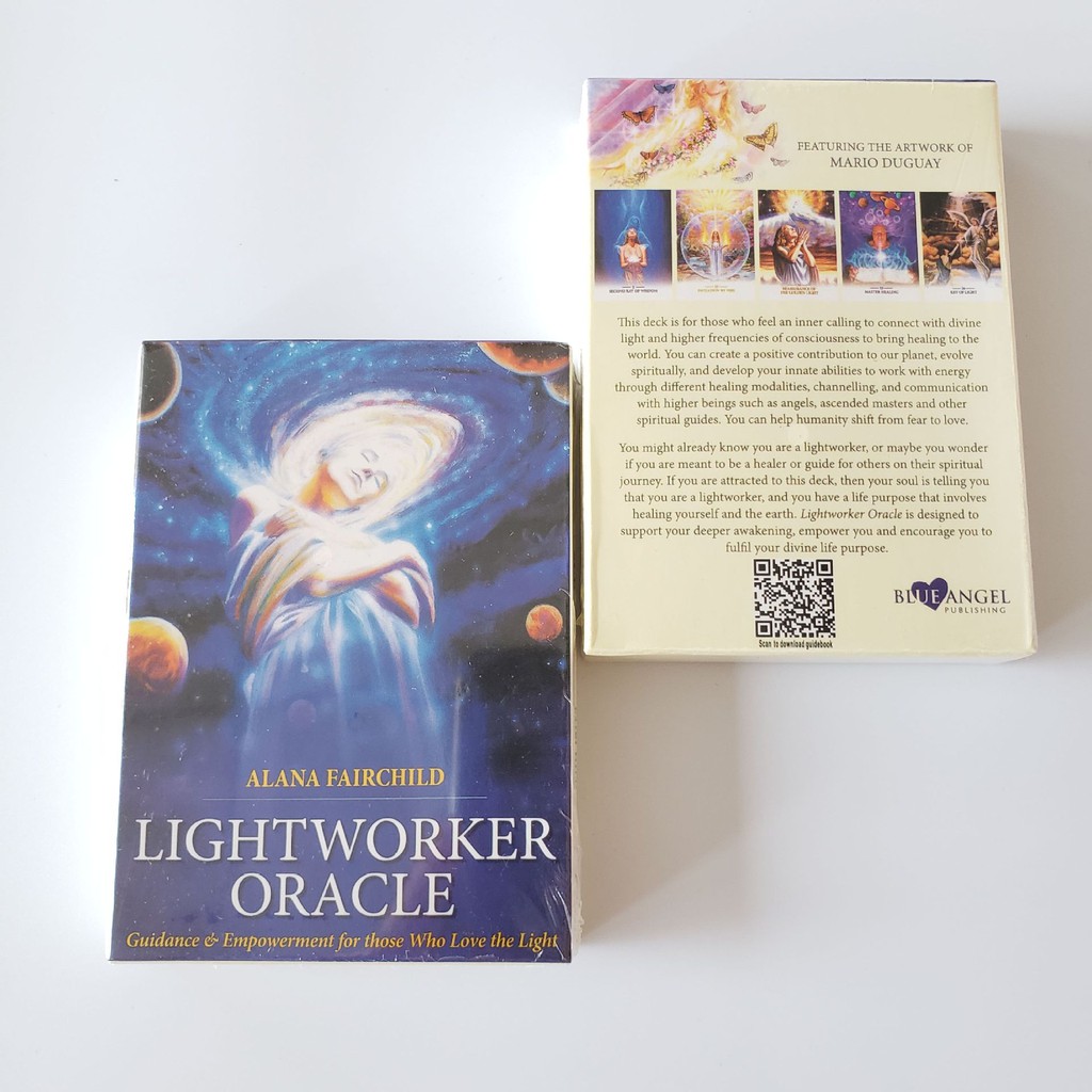 Bộ Tarot Lightworker Oracle M2 Bài Bói New