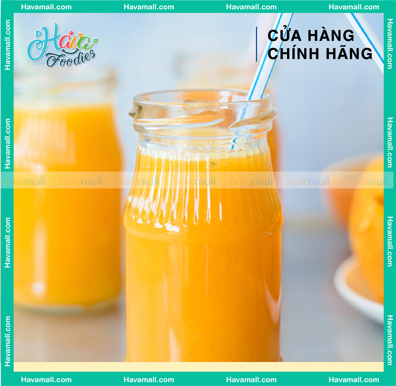 [HCM]Siro Cam – Golden Farm Orange Syrup 520ml