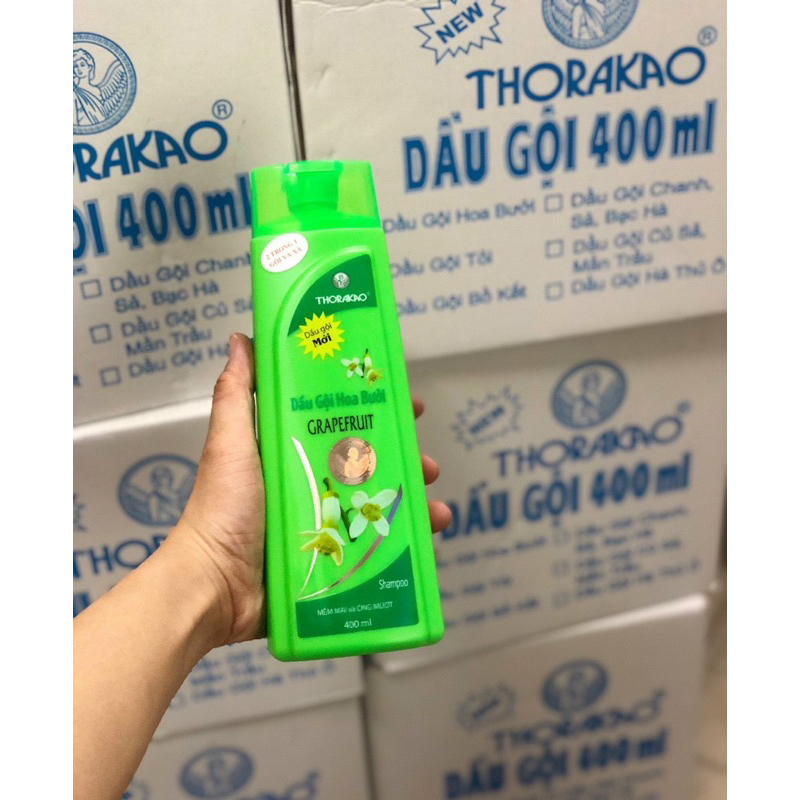 Dầu Gội Và Xả Hoa Bưởi Thorakao 400ml