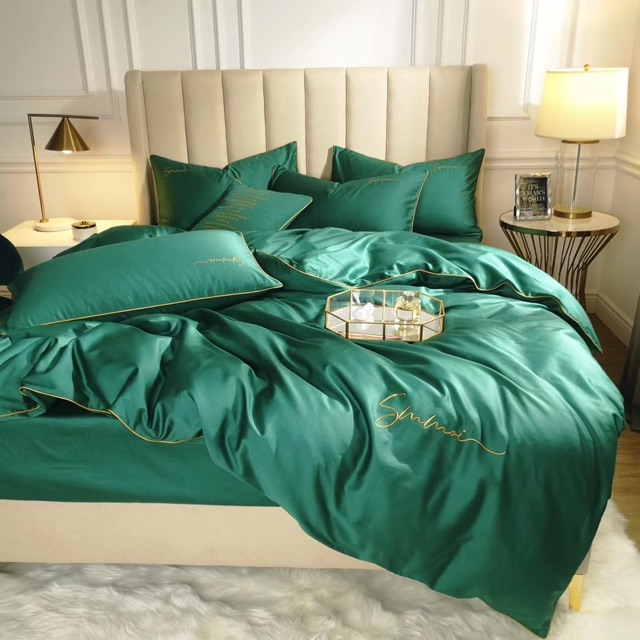 Bộ Chăn Ga Gối Lụa Tencel Sumoi Cao Cấp