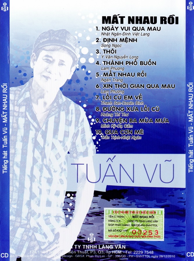 Set of 6 Cds of Tuan Vu Music 8 (Japanese Discs)