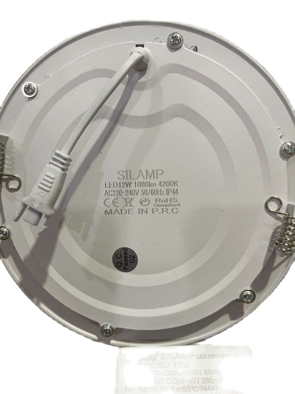 Đèn led tròn DOWNLIGHT âm trần 12W
