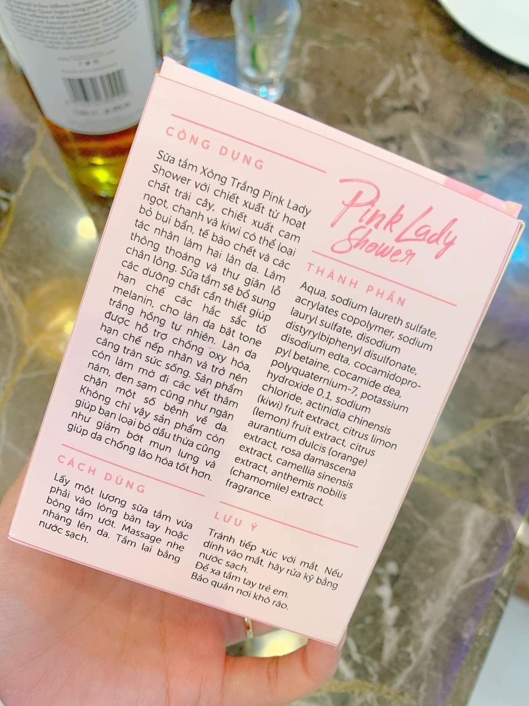 [HCM]SỮA TẮM XÔNG TRẮNG PINK LADY( CHÍNH HÃNG)