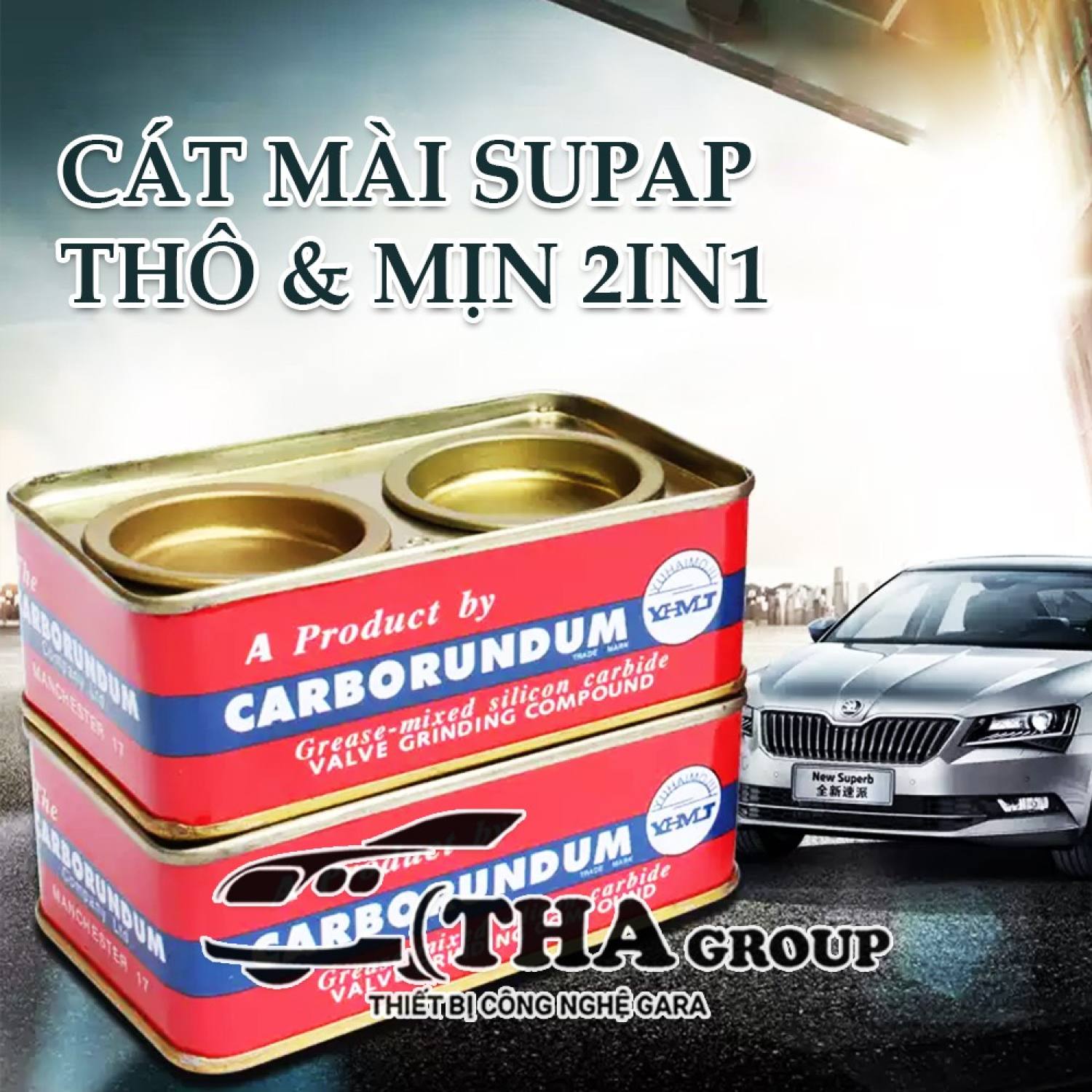 Cát mài Supap Thô & Mịn 2in1.Sửa supap xe máy hiệu quả