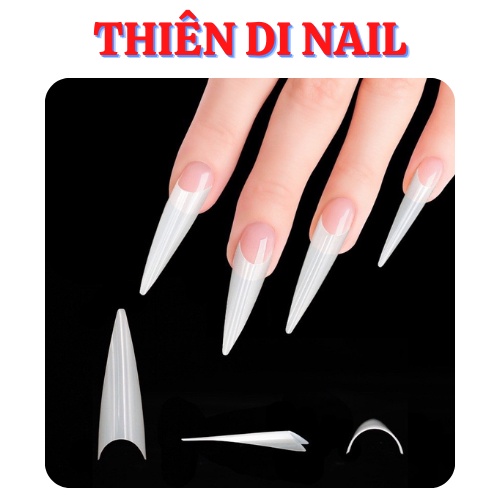 Móng nối nhọn, móng tip nhọn dài MOON NAIL