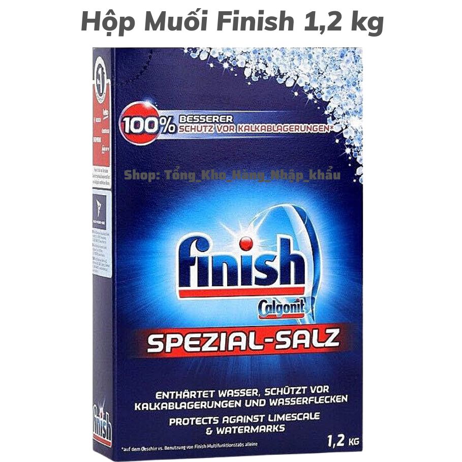 Muối rửa bát Finish 1.2kg - Chính Hãng