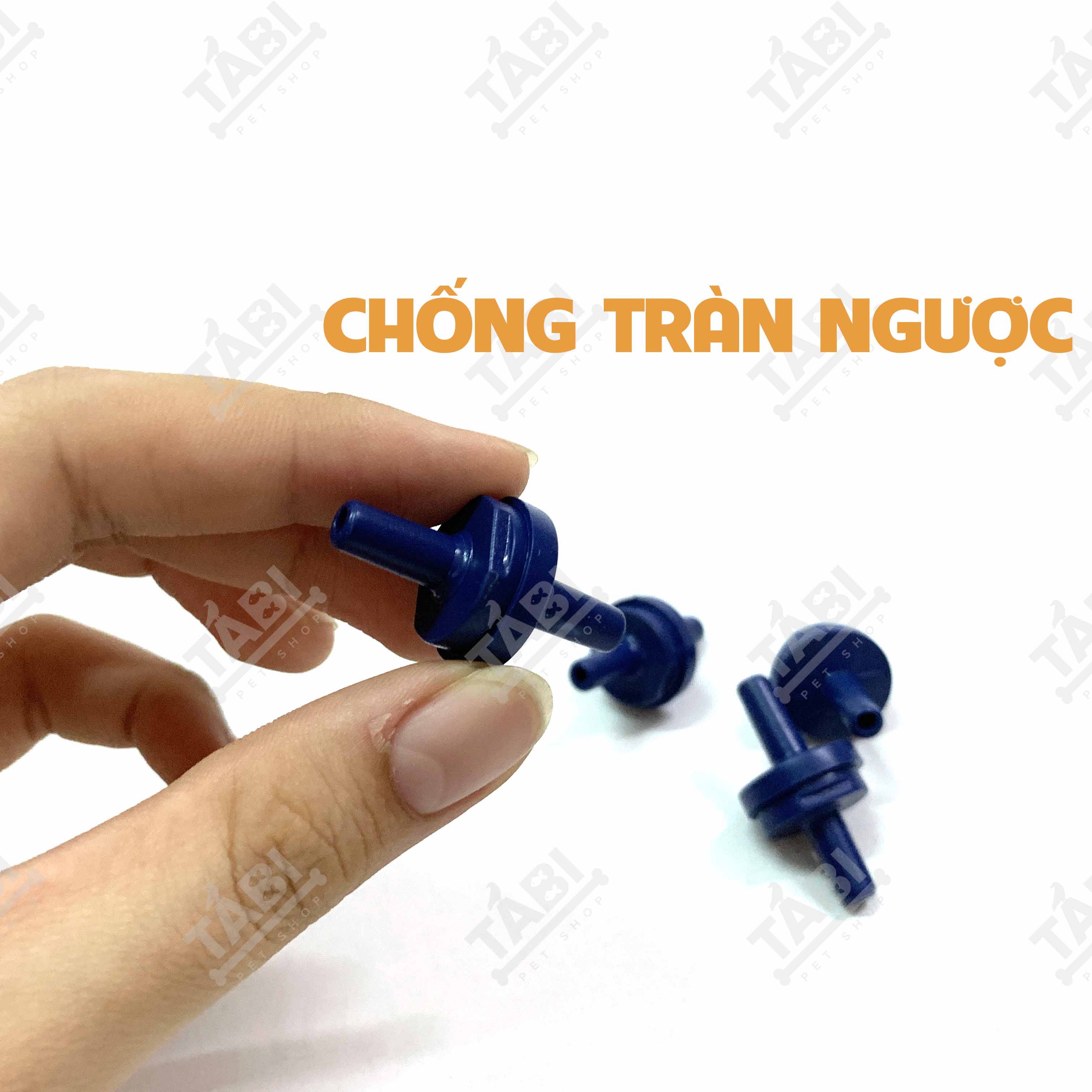 Combo 2 Van Oxy 1 Chiều Chống Tràn - Van Oxi 1 Chiều Cho Hồ Cá