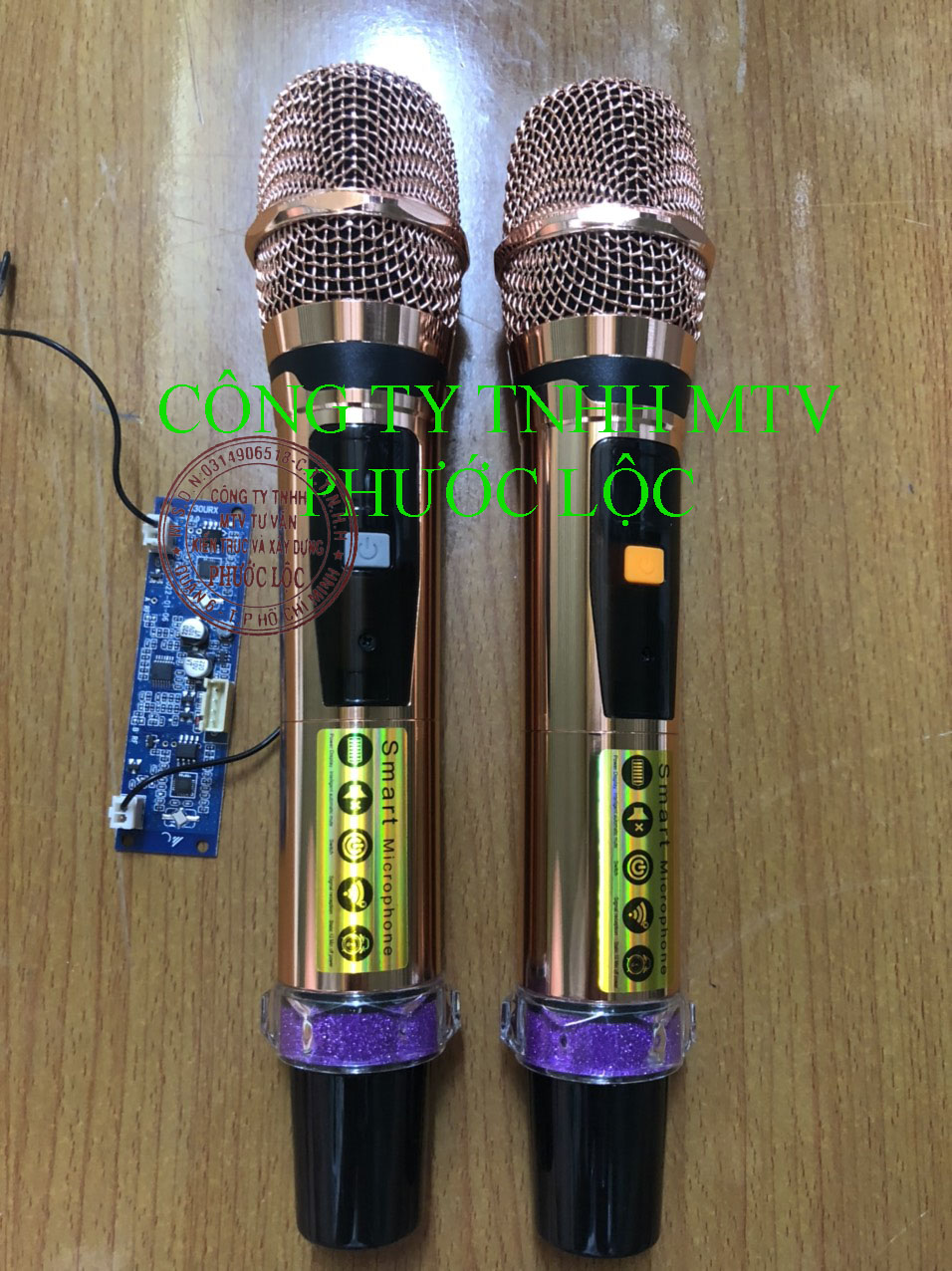 MICRO KHÔNG DÂY CHO LOA KÉO VÀ AMPLY MIC12