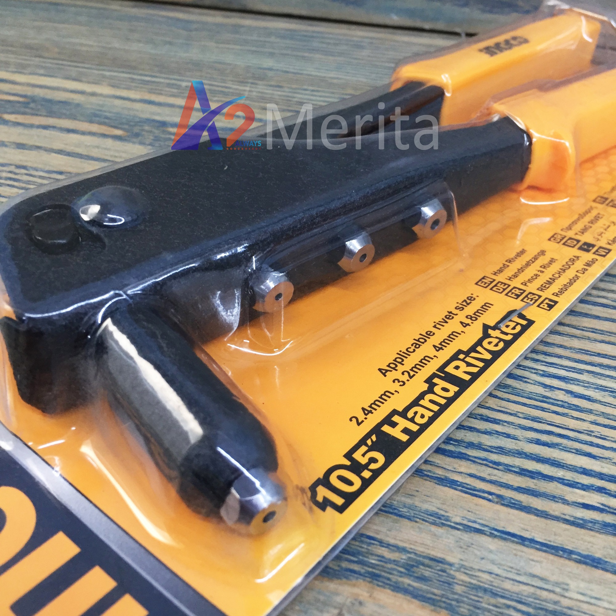 Kềm rút đinh rivet 2.4, 3.2, 4, 4.8mm INGCO HR104