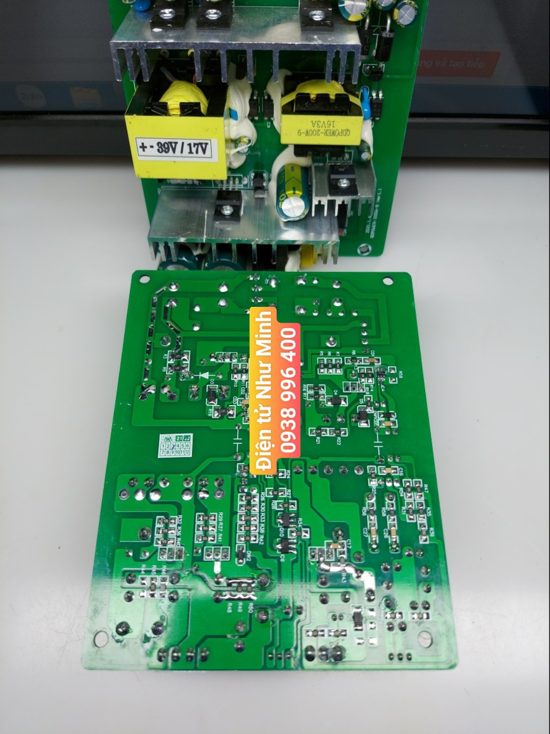 NGUỒN XUNG LOA KÉO +- 39V/17V