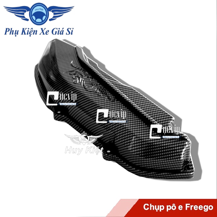 [HCM]Ốp Pô E Xe Freego Mẫu Carbon Đẳng Cấp MS2044