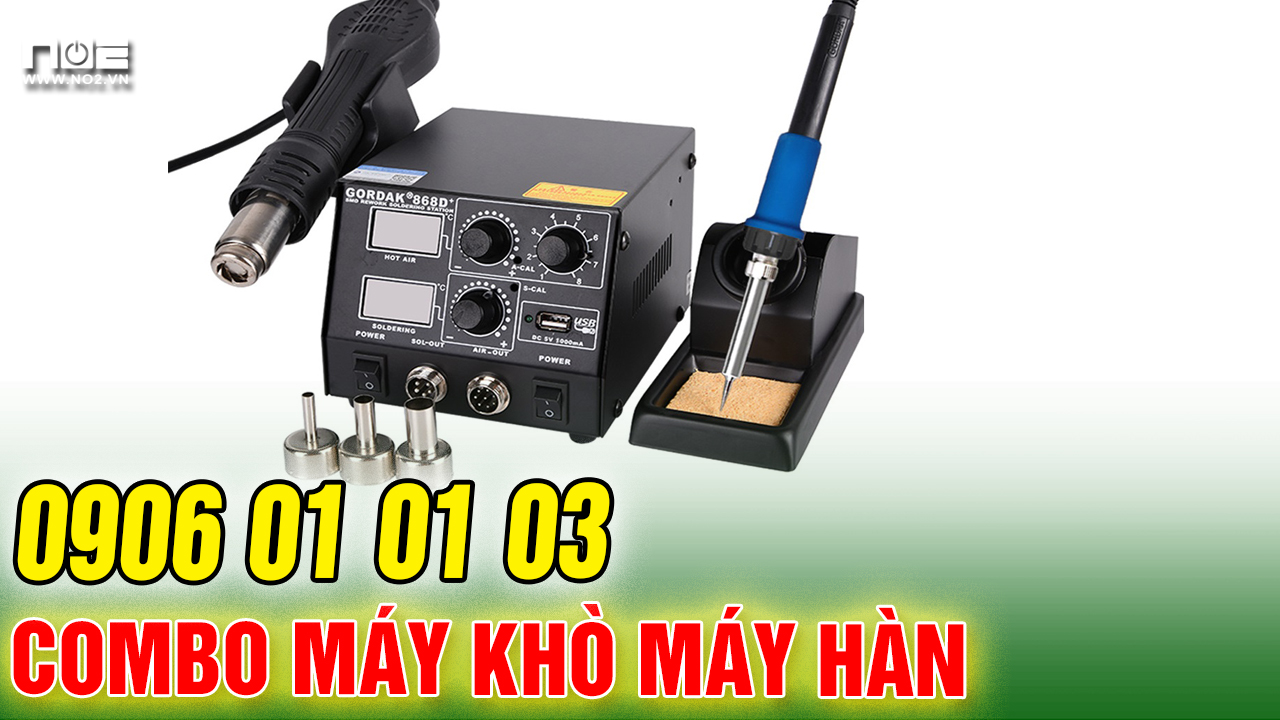 Máy khò hàn gordak 868d+