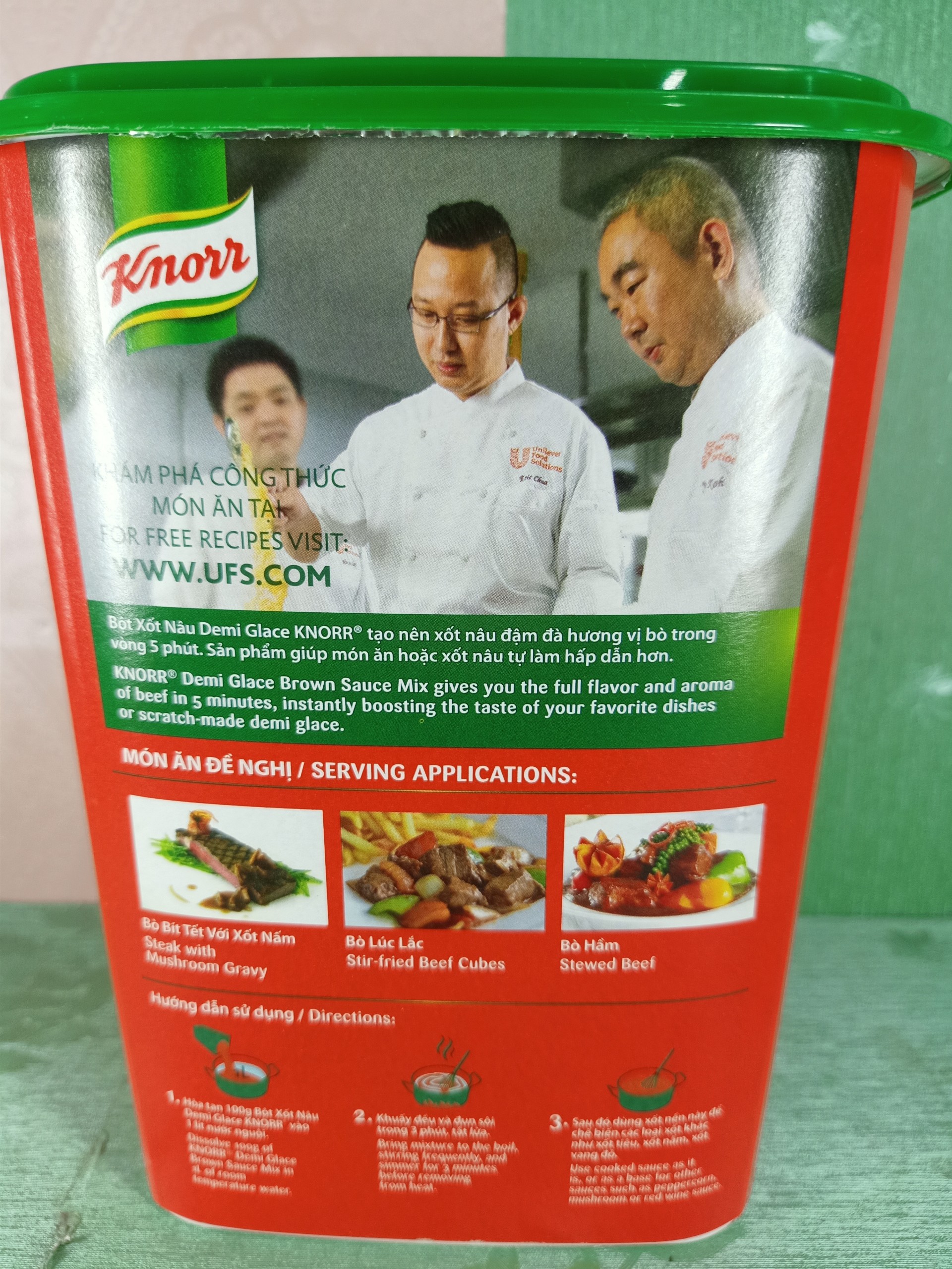 Bột Sốt Nâu Demi Glace 1kg