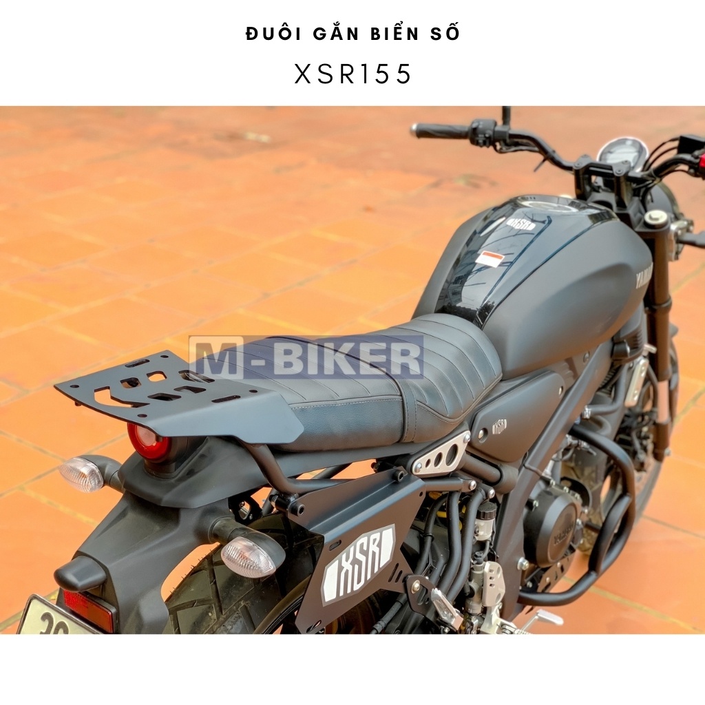 Đuôi biển số độ cho yamaha XSR155 gập 2 chiều.