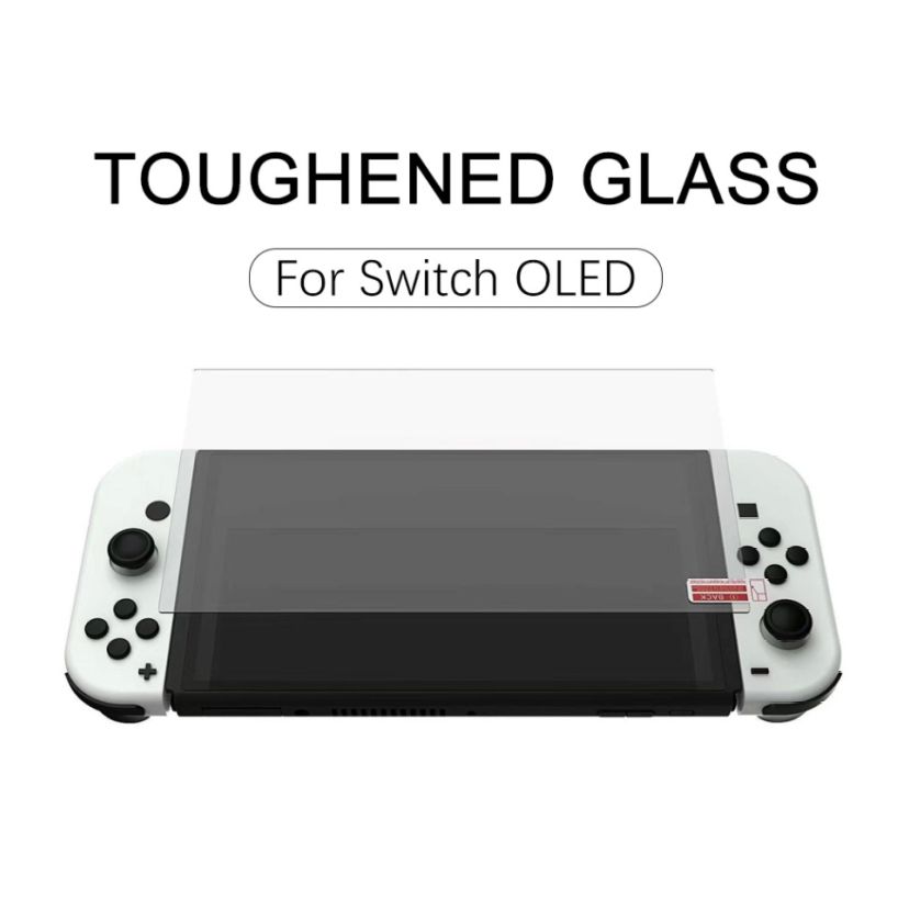 Miếng Dán Màn Hình Cường Lực Cho Máy Game Nintendo Switch OLED Model