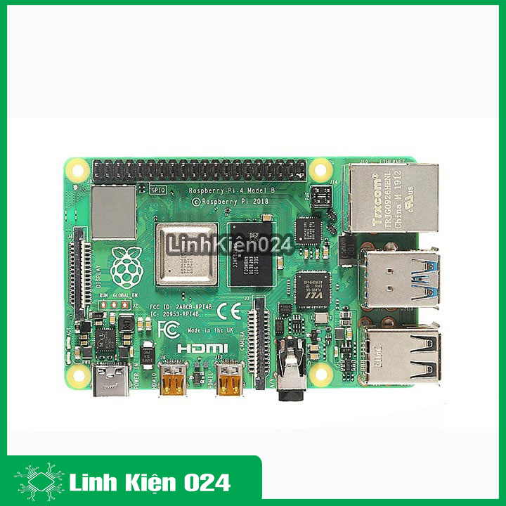 Raspberry Pi 4 Model B 2019 bảo hành 6 tháng