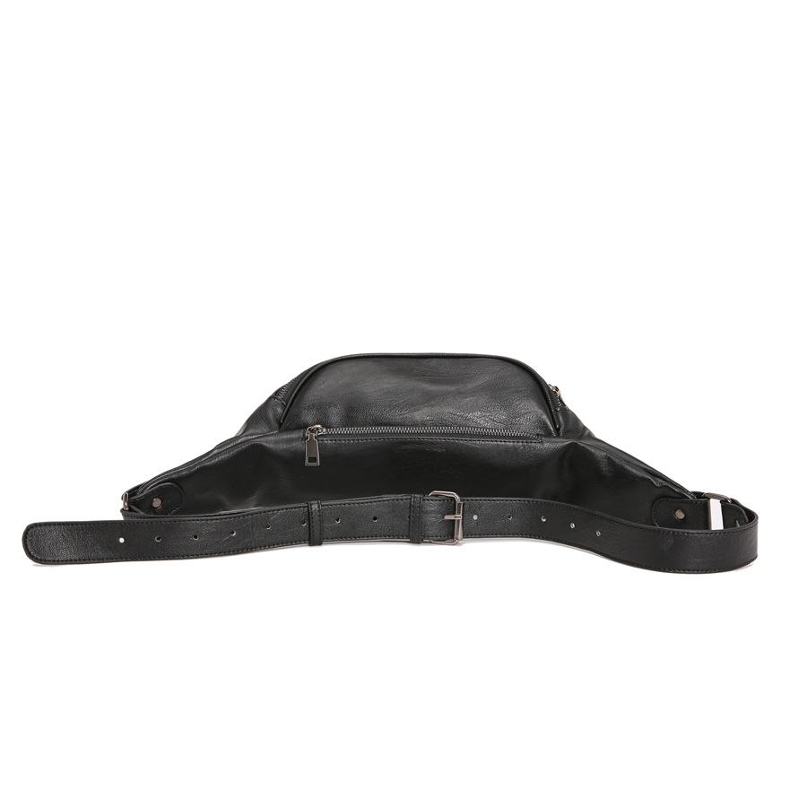 [Hot sale] bag tripe male Plaid high quality leather material
