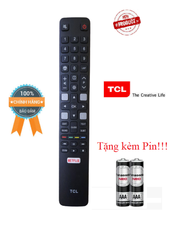 Bảng giá Điều khiển tivi TCL- Hàng chính hãng 100% Tặng kèm pin các dòng CRT LCD LED Smart TV