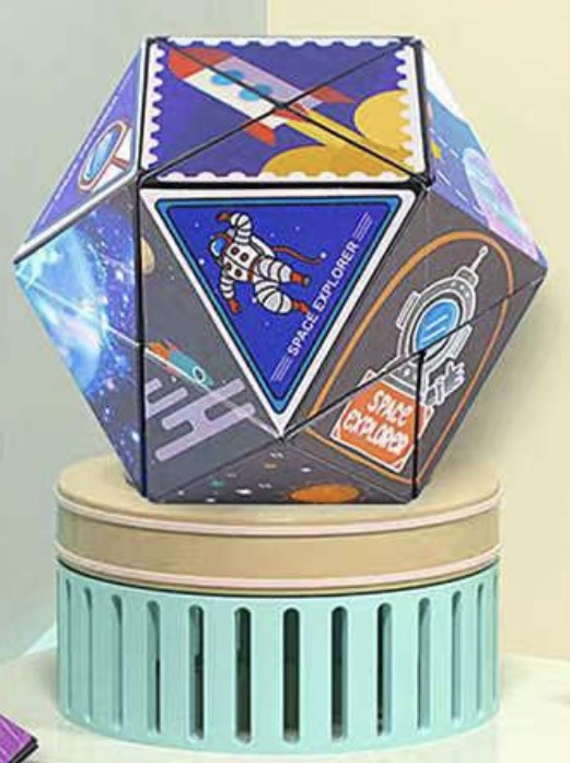 Đồ Chơi Khối Rubik 3D Thay Đổi Hình Dạng Độc Đáo Cho Bé