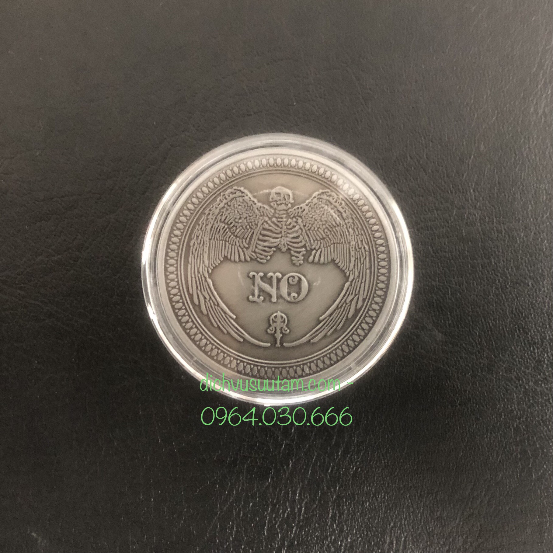 Đồng xu lưu niệm phong thủy Yes - No